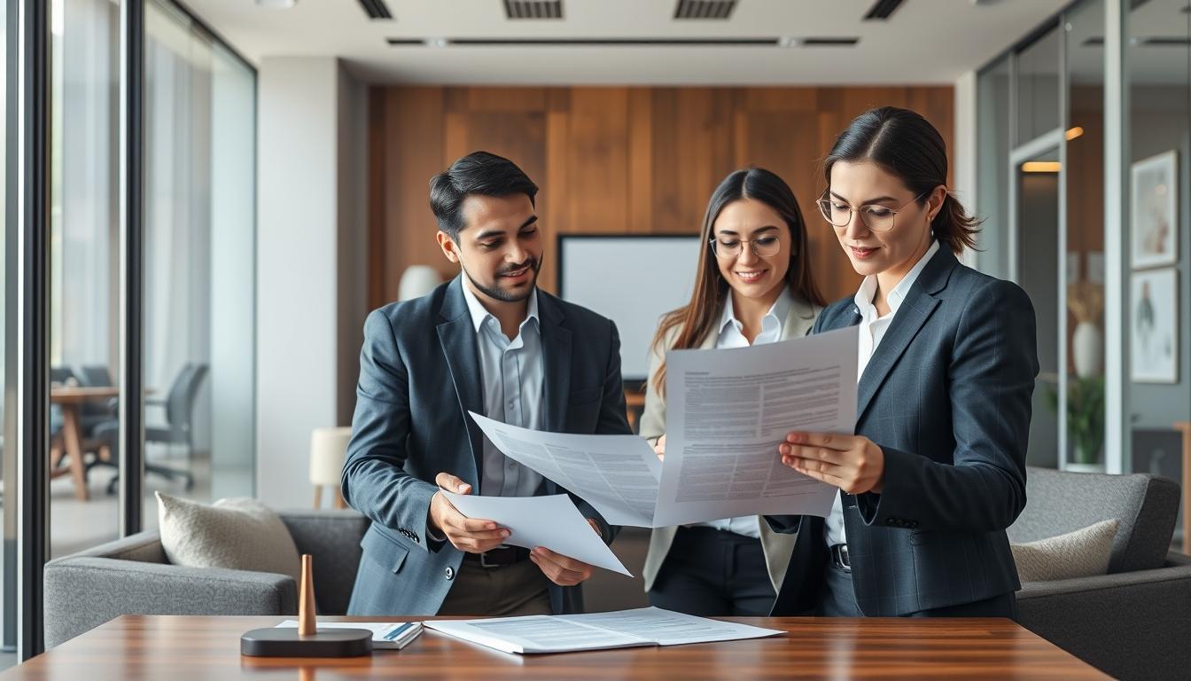 Real estate ownership transfer documents and closing confirmation